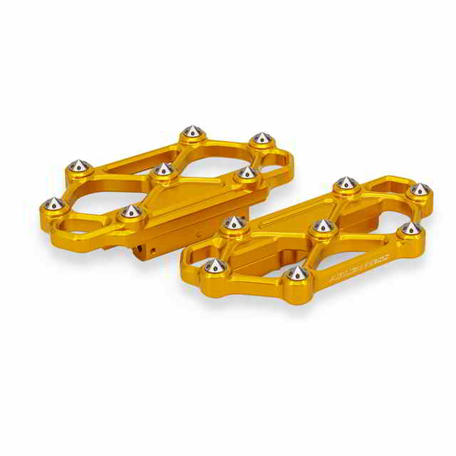 取寄せ ダイヤモンドフロアボード - 助手席側 - ゴールド アレンネス Diamond Floorboards - Passenger - Gold 410-061 DRAG 16211221