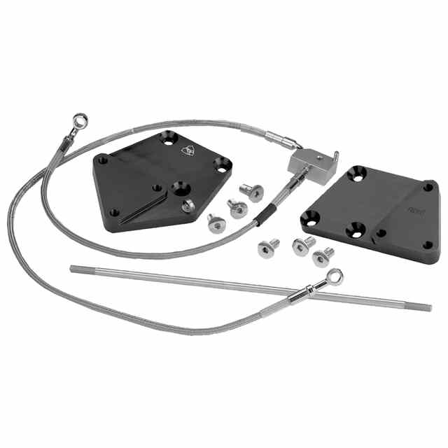 取寄せ フォワードコントロールエクステンションキット - 3インチ - ABS アレンネス Forward Control Extension Kit - 3 - ABS 07-616 DRAG 16220444｜ハーレーパーツデポ