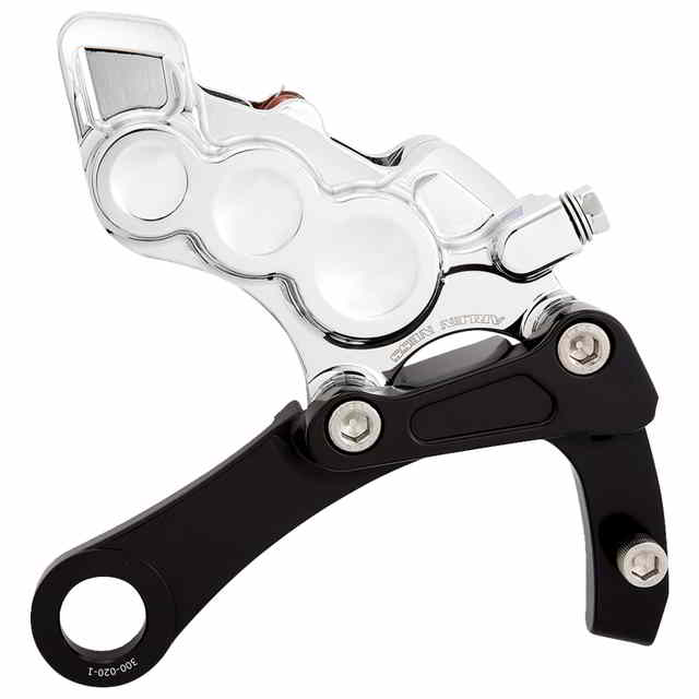 取寄せ 6ピストンキャリパー - リア - クローム アレンネス 6-Piston Caliper - Rear - Chrome 02-326 DRAG 17010773