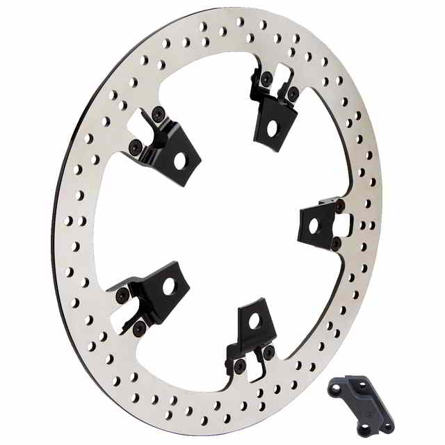 取寄せ 大型ブレーキローター - 14インチ - フロント右 - ツーリング アレンネス Big Brake Rotor - 14 - Front Right - Touring 02-963 DRAG 17102390|ハーレーパーツデポ