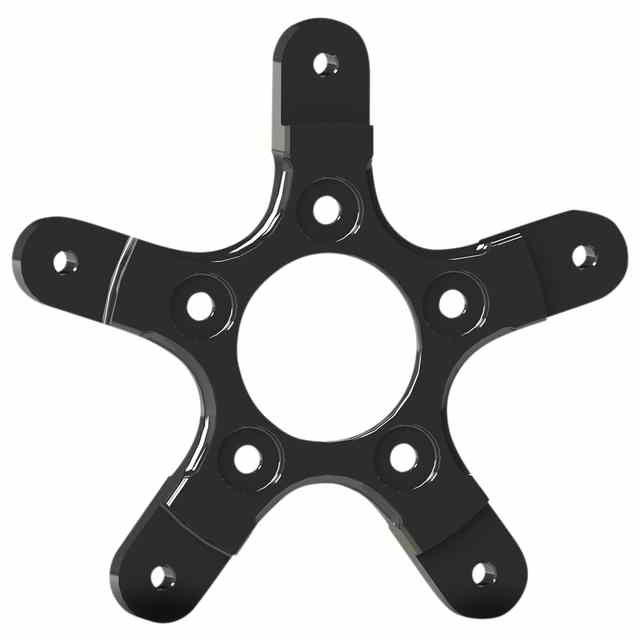 取寄せ ローターマウント - ネスホイール - ブラック アレンネス Rotor Mount - Ness Wheel - Black 33-102 DRAG 17103521｜ハーレーパーツデポ