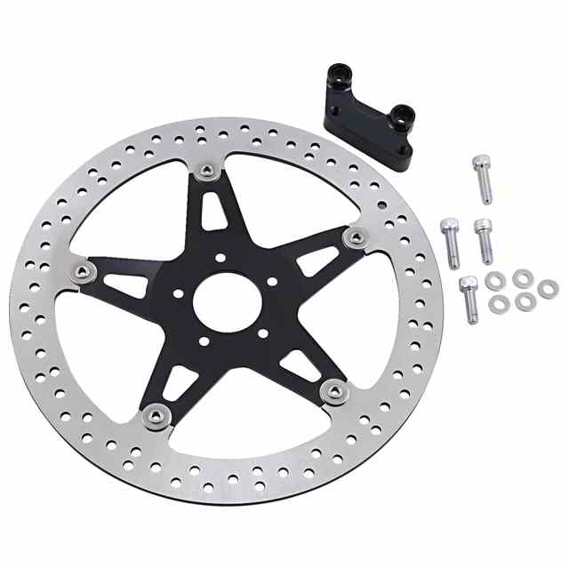 取寄せ 大型ブレーキローター - 14インチ - フロント左 - ツーリング アレンネス Big Brake Rotor - 14 - Front Left - Touring 02-910 DRAG 17103602