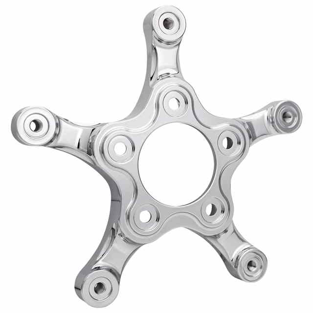 取寄せ スパイダーローターアダプター - クローム アレンネス Spider Rotor Adaptor - Chrome 300-083 DRAG 17104747