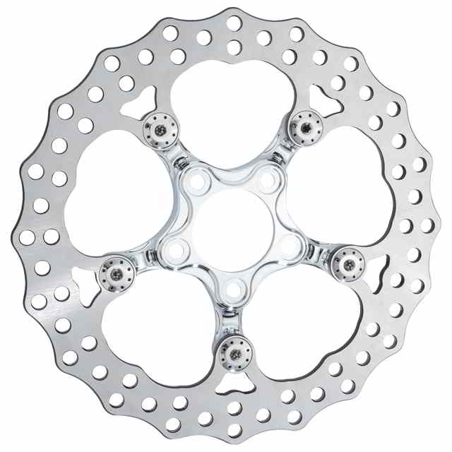 取寄せ スパイダーローター - 12-19/32インチ - クローム - フロント アレンネス Spider Rotor - 12-19/32 - Chrome - Front 300-112 DRAG 17104774 44,163円