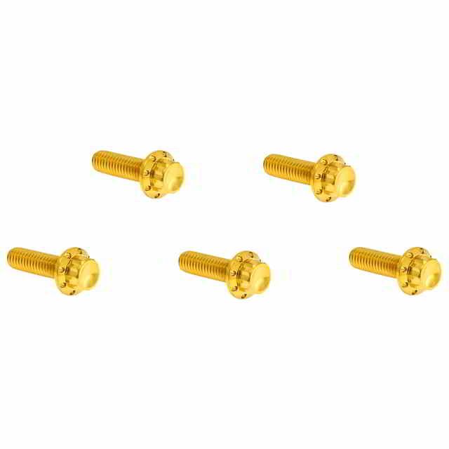 取寄せ アレンネス BOLT KIT TITANIUM 12PT DERBY COVER GOLD 300-925 DRAG 24011792