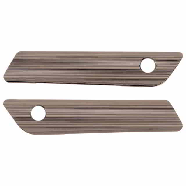 取寄せ サドルバッグラッチカバー - チタン アレンネス Saddlebag Latch Covers - Titanium 03-617 DRAG 35011639