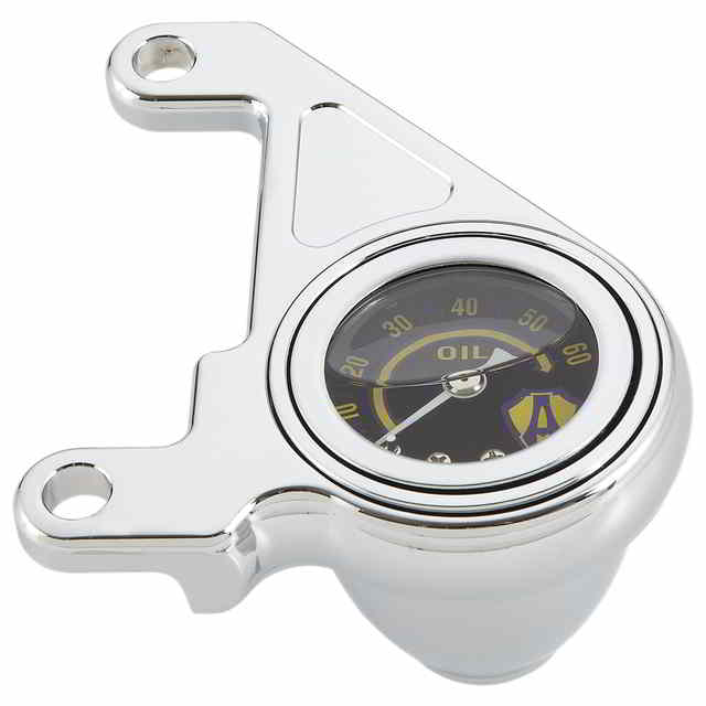 取寄せ オイルプレッシャーゲージキット - 半径 - クローム アレンネス Oil Pressure Gauge Kit - Radius - Chrome 15-658 DRAG DS244121