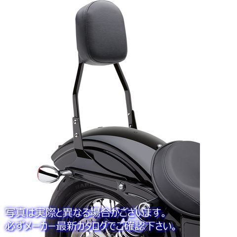 取寄せ スタンダードシシーバー - ブラック - ダイナ コブラ Standard Sissy Bar - Black - Dyna 602-1152B DRAG 15010458
