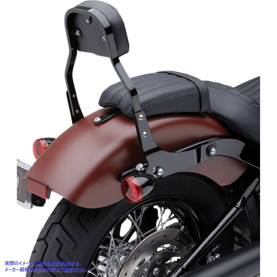 取寄せ バックレストキット - 11インチ - ブラック - FLHC/S コブラ Backrest Kit - 11 - Black - FLHC/S 602-2030B DRAG 15010604|ハーレーパーツデポ