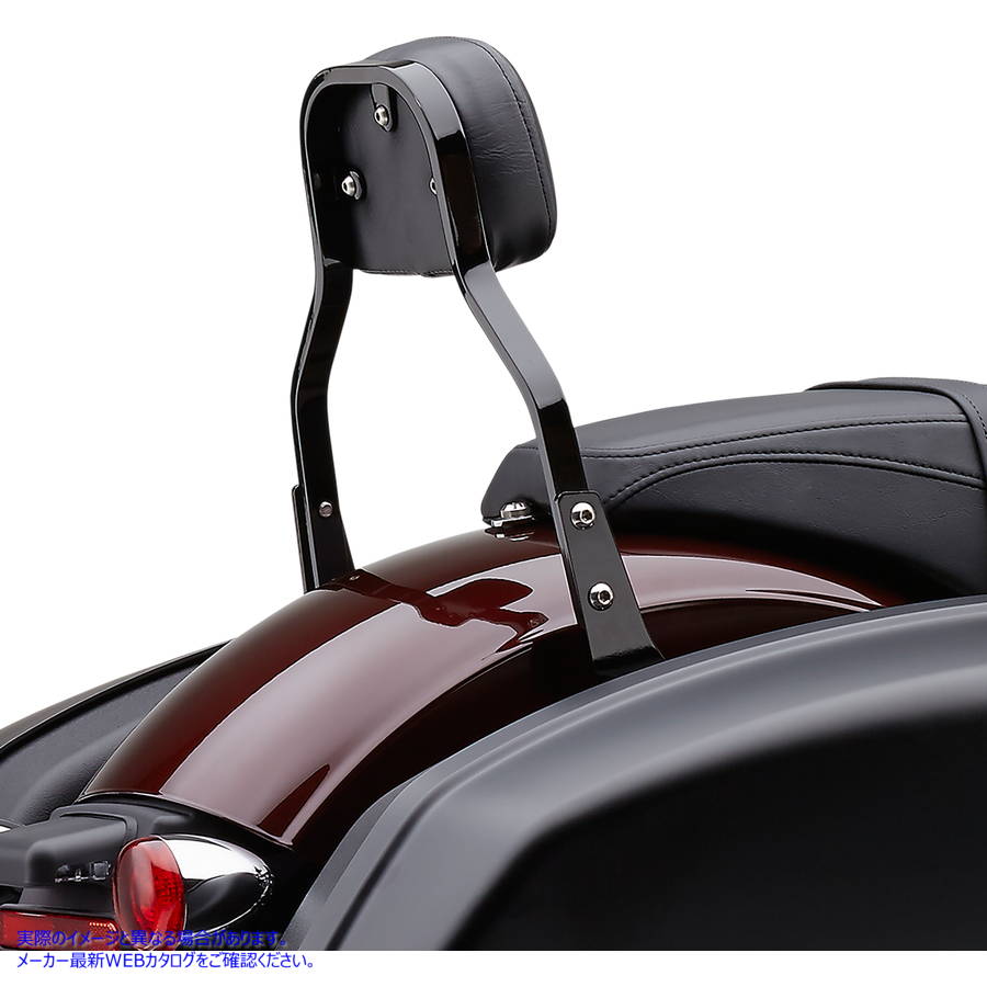取寄せ バックレストキット - 11インチ - ブラック - FLSB コブラ Backrest Kit - 11 - Black - FLSB 602-2031B DRAG 15010620