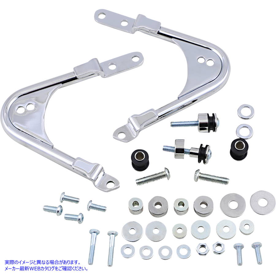 取寄せ ツーアップドッキングハードウェア - 背面 コブラ Two-Up Docking Hardware - Rear 602-2103 DRAG 15100665|ハーレーパーツデポ