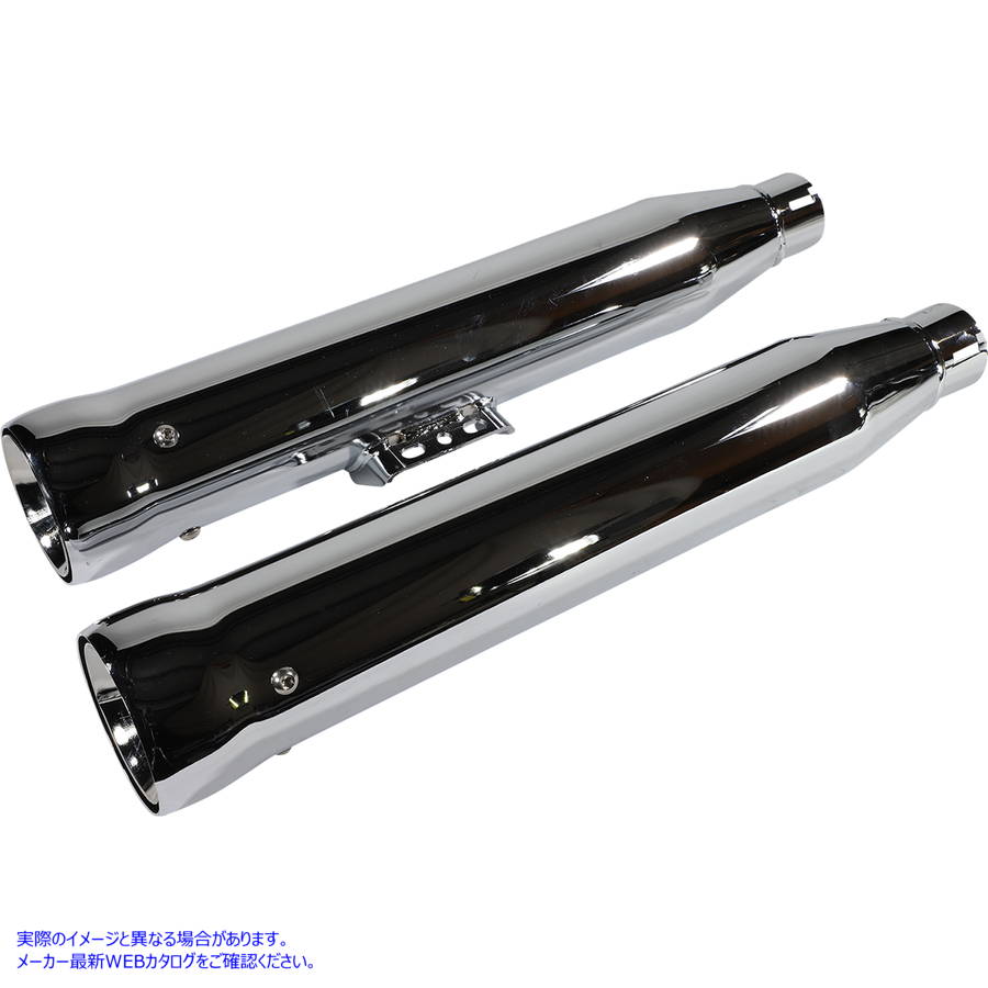 取寄せ ソフテイル用ネイバーヘイターマフラー - クローム コブラ Neighbor Hater Mufflers for Softail - Chrome 6047 DRAG 18011242|ハーレーパーツデポ