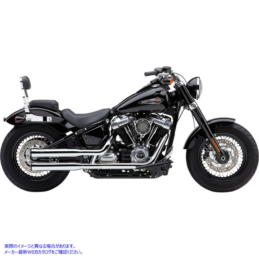 取寄せ 3インチ RPT マフラー - クローム コブラ 3 RPT Mufflers - Chrome 6058 DRAG 18011269|ハーレーパーツデポ