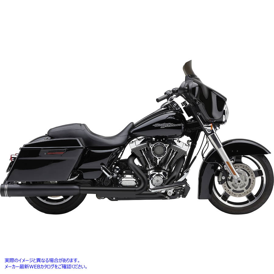 取寄せ 4-1/2インチ ネイバーヘイターズRシリーズ マフラー - ブラック コブラ 4-1/2 Neighbor HatersR Series Mufflers - Black 6290RB DRAG 18011507｜ハーレーパーツデポ