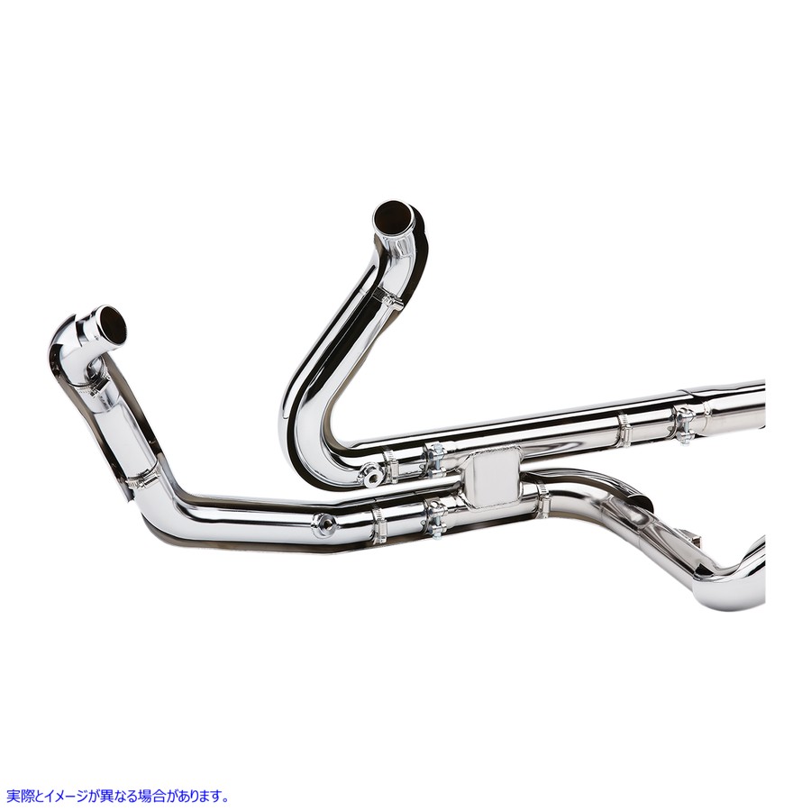 取寄せ パワーポート ヘッドパイプ - クローム - 10-16 バガー コブラ Powerport Headpipes - Chrome - '10-'16 Bagger 6253 DRAG 18020114