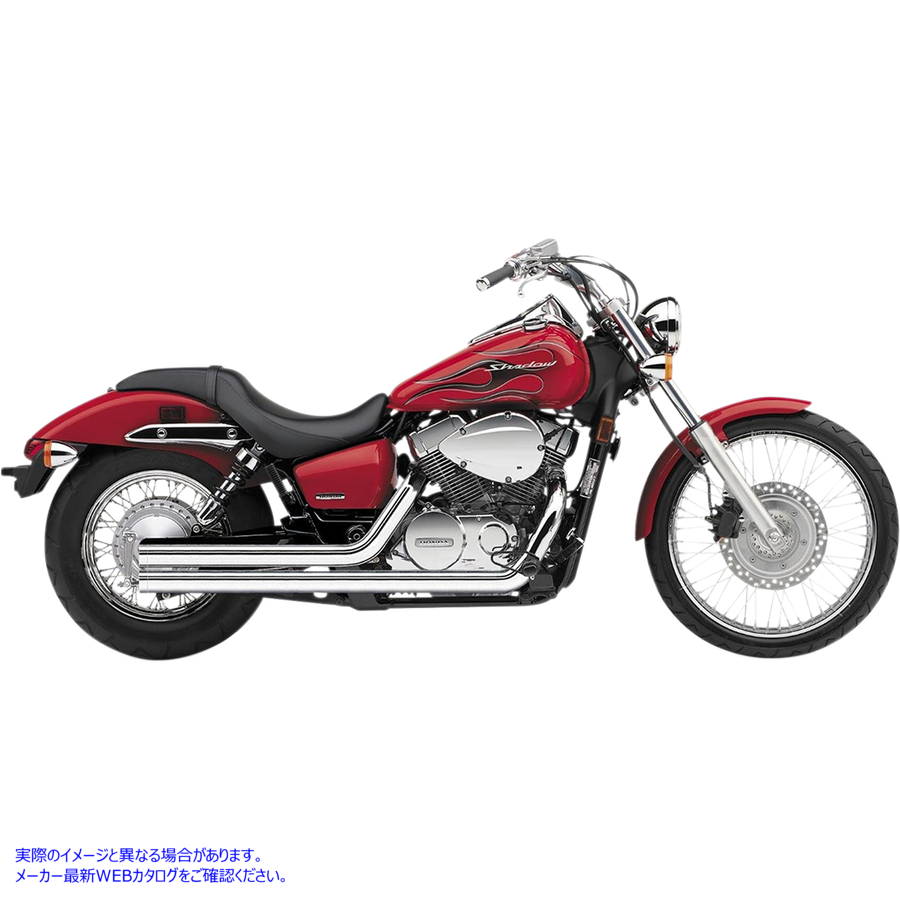 取寄せ ストリートロッド ストレートカット エキゾーストシステム - クローム コブラ Streetrod Straight Cut Exhaust System - Chrome 3718T DRAG 18102333