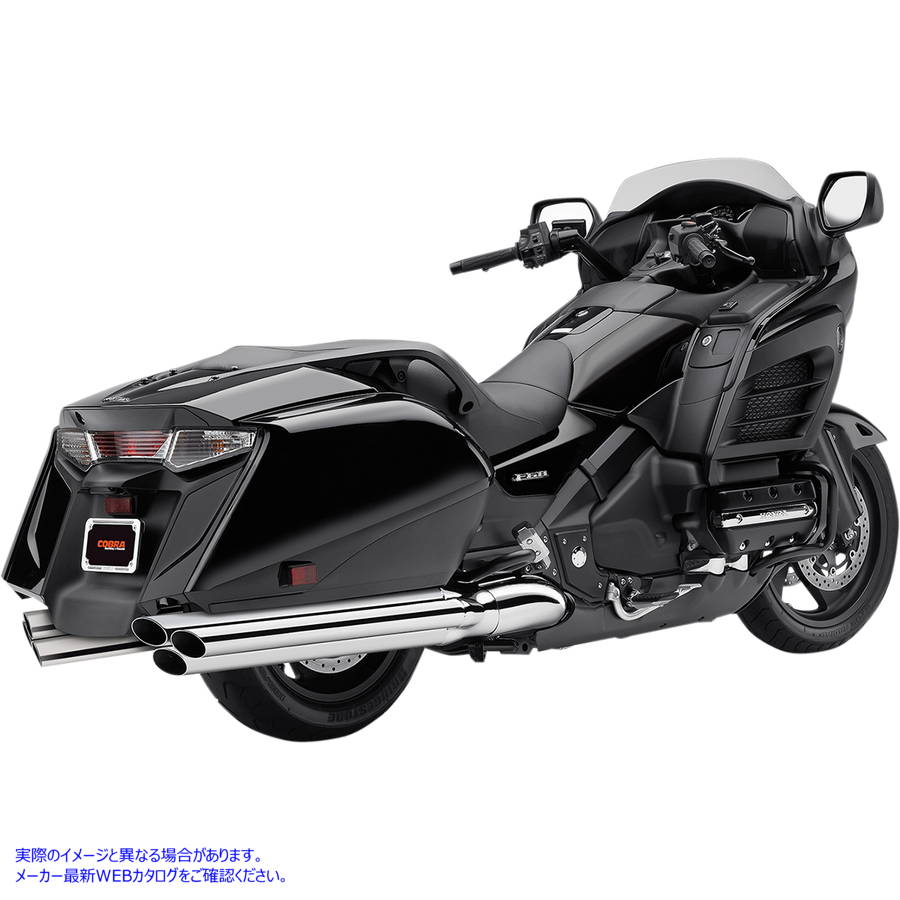 取寄せ 6-6 マフラー - クローム コブラ 6-6 Mufflers - Chrome 1217 DRAG 18112575｜ハーレーパーツデポ