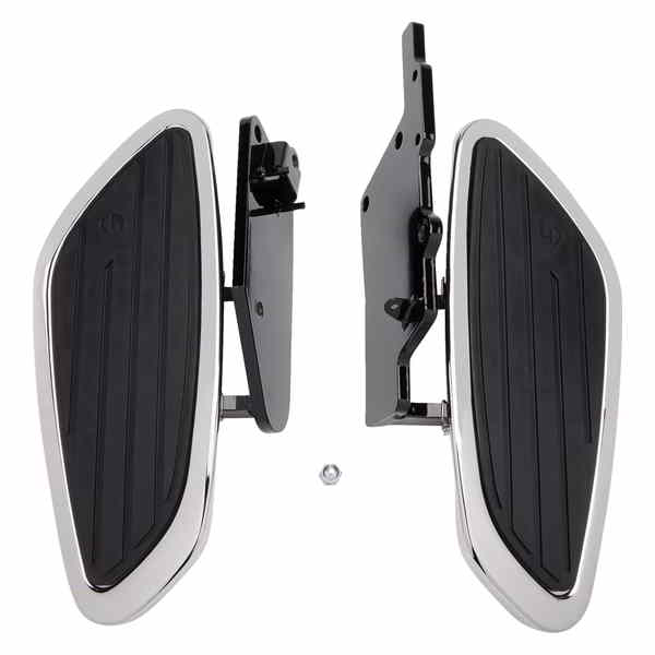 取寄せ スイープフロアボード - VTX18 コブラ Swept Floorboards - VTX18 06-4150 DRAG BLV64150｜ハーレーパーツデポ