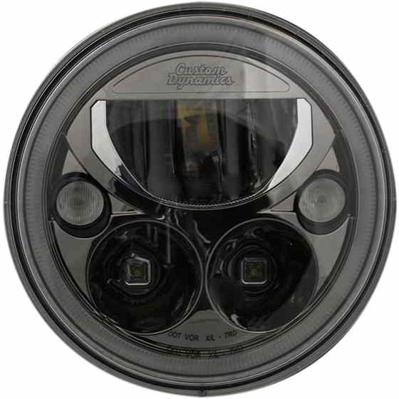 取寄せ LEDヘッドライト - 7インチ - ブラック - 各 カスタムダイナミクス LED Headlight - 7 - Black CDTB-7-B DRAG 20011262