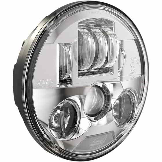 取寄せ 7インチ ProbeamR LEDヘッドランプ - インド製 - クローム カスタムダイナミクス 7 ProbeamR LED Headlamp - Chrome - Indian PB-7-IND-C DRAG 20011825