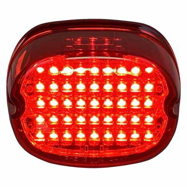 取寄せ テールライト - 窓なし - 赤 カスタムダイナミクス Taillight - No Window - Red CD-TL-NW-R DRAG 20101433|ハーレーパーツデポ