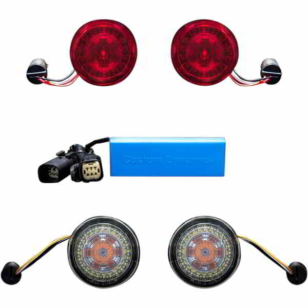 取寄せ ProBEAMR ターンシグナルキット カスタムダイナミクス ProBEAMR Turn Signal Kit PB-SS-KIT1 DRAG 20201575｜ハーレーパーツデポ