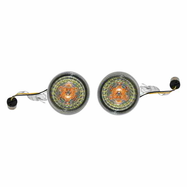 取寄せ バレットターンシグナル - 1156 - クローム - スモークレンズ カスタムダイナミクス Bullet Turn Signal - 1156 - Chrome - Smoke Lens PB-BB-AW-1156CS DRAG 20201589