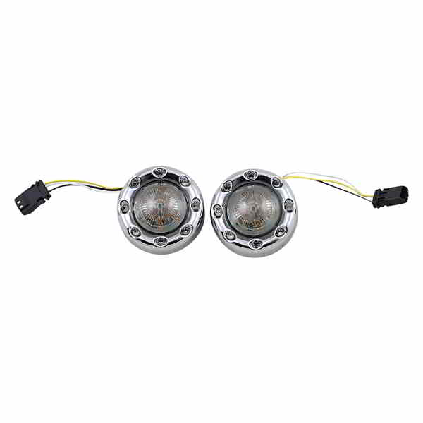 取寄せ バレットターンシグナル JAE - クローム - スモークレンズ カスタムダイナミクス Bullet Turn Signal JAE - Chrome - Smoke Lens PB-BR-AW-JAE-CS DRAG 20201876|ハーレーパーツデポ