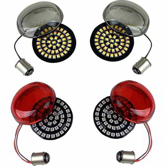 取寄せ ターンシグナルキット - LED - フロント/リア カスタムダイナミクス Turn Signal Kit - LED - Front/Rear GEN4-BCM-KIT1 DRAG 20202161