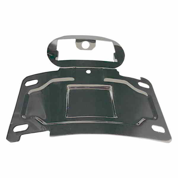 取寄せ ナンバープレートマウント/移設 - クローム カスタムダイナミクス License Plate Mount/Relocation - Chrome CD-TLLP-KIT-C DRAG 20301522｜ハーレーパーツデポ
