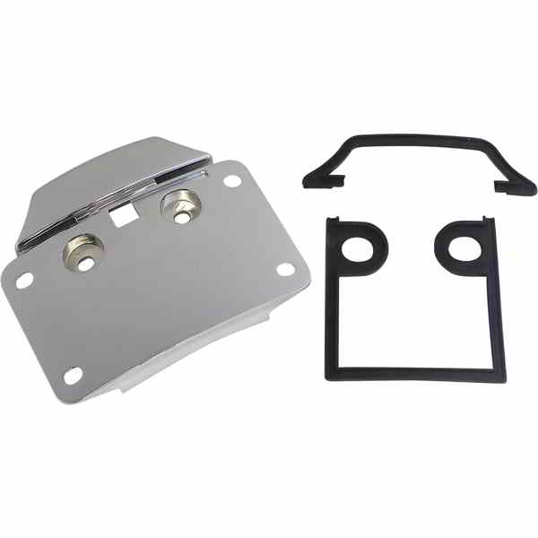 取寄せ ナンバープレートマウント - CVO - クローム カスタムダイナミクス License Plate Mount - CVO - Chrome CD-CVO-MOUNT-C DRAG 20301960｜ハーレーパーツデポ