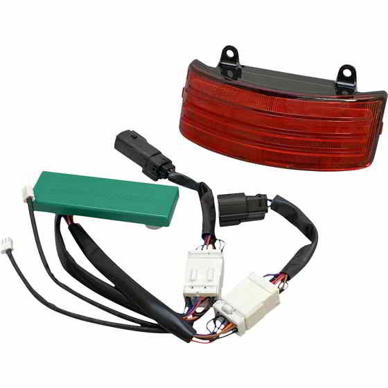 取寄せ トライバー テールライト - 10-13 - レッド カスタムダイナミクス Tribar Taillight - '10-'13 - Red PB-TRI-2-RED DRAG 20402259