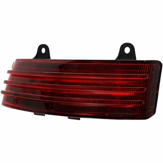 取寄せ トライバー テールライト - 14-24 - レッド カスタムダイナミクス Tribar Taillight - '14-'25 - Red PB-TRI-3-RED DRAG 20402261