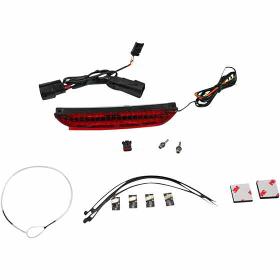 取寄せ 荷物ラックライトバー - 赤 カスタムダイナミクス Luggage Rack Light Bar - Red CD-LR-05-R DRAG 20402332 9,942円