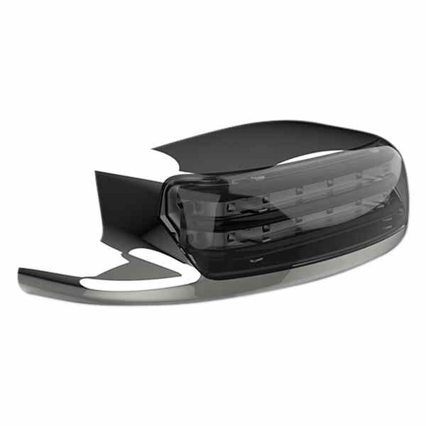 取寄せ フェンダーチップライト - スモークレンズ - クローム カスタムダイナミクス Fender Tip Light - LED - Smoke Lens - Chrome PB-FT-TOUR-S-C DRAG 20402354