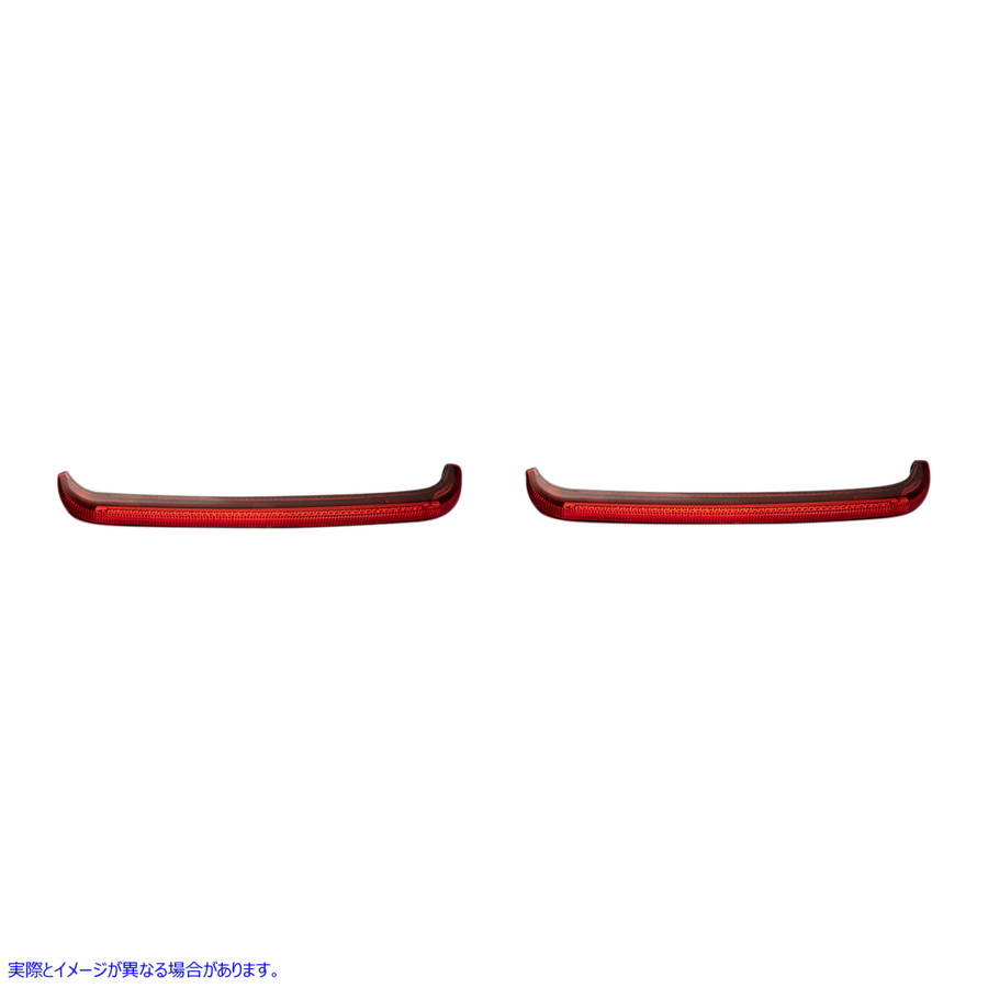 取寄せ サドルバッグライト - レッドレンズ カスタムダイナミクス Saddlebag Lights - Red Lens CD-LPSEQ-BCM-R DRAG 20402437
