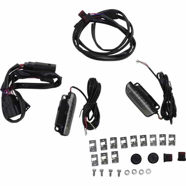 取寄せ 荷物ラックライトバー - スモーク カスタムダイナミクス Luggage Rack Light Bar - Smoke CD-LR-11-S DRAG 20402474