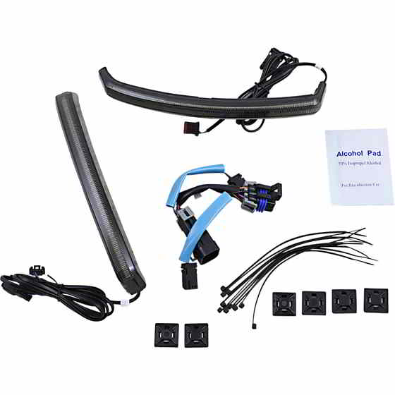 取寄せ サドルバッグライト - スモークレンズ カスタムダイナミクス Saddle Bag Lights - Smoke Lens - Indian CD-INDBAG-SWP-S DRAG 20402696