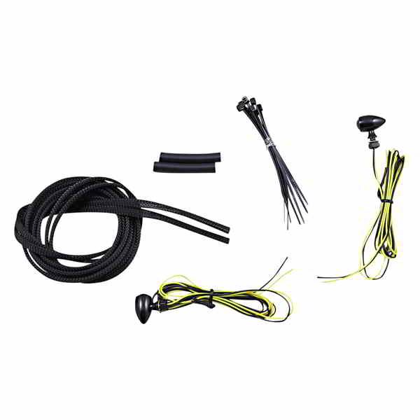 取寄せ マイクロターンシグナル - アンバー - ブラック カスタムダイナミクス Micro Turn Signals - Amber - Black CD-MICRO-A-B DRAG 20402711|ハーレーパーツデポ