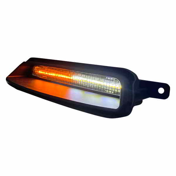 取寄せ フェアリングベントライト - LED - ブラック カスタムダイナミクス Fairing Vent Light - LED - Black CD-IND-V-B DRAG 20403027|ハーレーパーツデポ