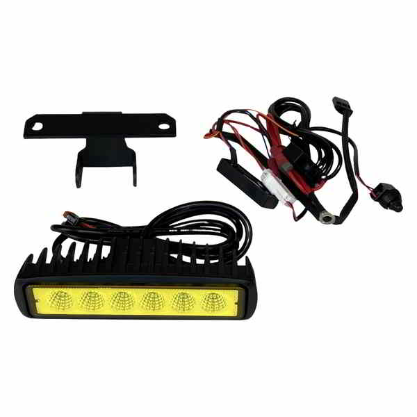 取寄せ LEDライトバー - イエロー - ロードグライド カスタムダイナミクス LED Light Bar - Yellow Lens - Road FLTR RG-LB-Y-KIT DRAG 20403194|ハーレーパーツデポ