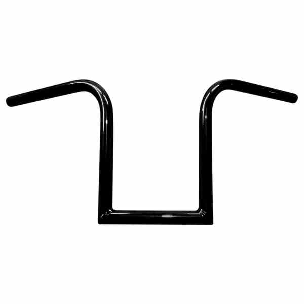 取寄せ バーボンハンドルバー - 10インチ - ブラック LA チョッパーズ Bourbon Handlebar - 10 - Black LA-7381-10B DRAG 06012063