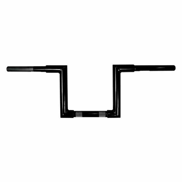 取寄せ ハンドルバー - ナローZ - 1-1/4インチ - 10インチ - ブラック LA チョッパーズ Handlebar - Narrow Z - 1-1/4 - 10 - Black LA-7307-10B DRAG 06012300｜ハーレーパーツデポ 43,996円