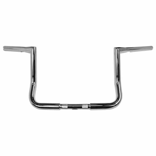 取寄せ ハンドルバー - ツインピークス - バガー - 10インチ - クローム LA チョッパーズ Handlebar - Twin Peaks - Bagger - 10 - Chrome LA-7361-10 DRAG 06012697｜ハーレーパーツデポ 50,194円