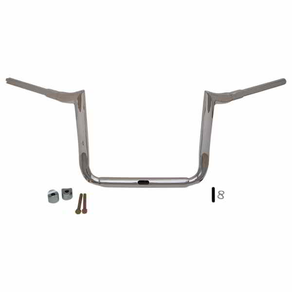 取寄せ ハンドルバー - プライムエイプ - 12インチ - クローム LA チョッパーズ Handlebar - Prime Ape - 12 - Chrome LA-7355-12 DRAG 06015061