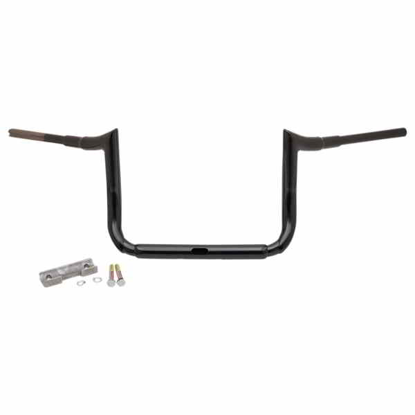取寄せ ハンドルバー - プライムエイプ - 10インチ - ブラック LA チョッパーズ Handlebar - Prime Ape - 10 - Black LA-7356-10B DRAG 06015070