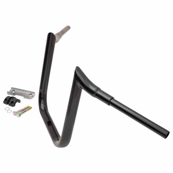 取寄せ ハンドルバー - プライムエイプ - 12インチ - ブラック LA チョッパーズ Handlebar - Prime Ape - 12 - Black LA-7357-12B DRAG 06015082｜ハーレーパーツデポ