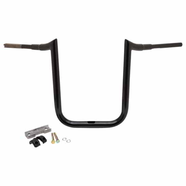 取寄せ ハンドルバー - プライムエイプ - 16インチ - ブラック LA チョッパーズ Handlebar - Prime Ape - 16 - Black LA-7357-16B DRAG 06015086