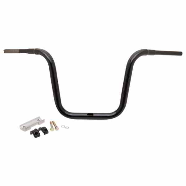 取寄せ ハンドルバー - グランデ トラディショナル エイプハンガー - 14インチ - ブラック LA チョッパーズ Handlebar - Grande Traditional Ape Hanger - 14 - Black LA-7314-14B DRAG 06015094｜ハーレーパーツデポ