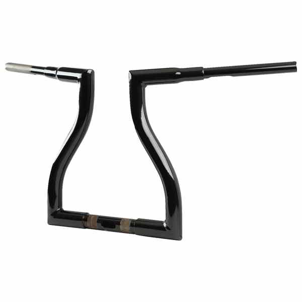 取寄せ ハンドルバー - スレッシャー - 14インチ - ブラック LA チョッパーズ Handlebar - Thresher - 14 - Black LA-7327-14B DRAG 06015974|ハーレーパーツデポ